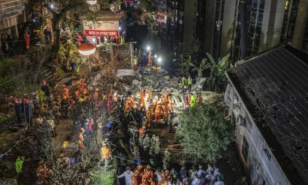 Τραγωδία στην Κίνα από τη φονική έκρηξη σε καντίνα-Τουλάχιστον 16 νεκροί (βίντεο)